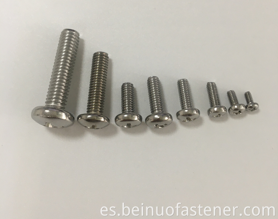 cross recessed pan head screw